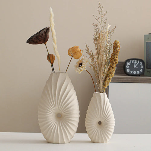 Ceramic Vase Minimalist Flower Vase, Home Living Room Decor Accent